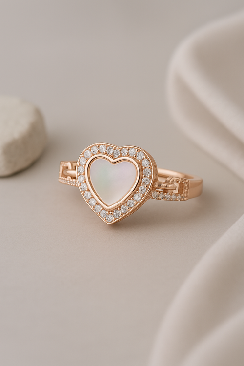 Luxe Amour Chain Ring - Sterling Silver