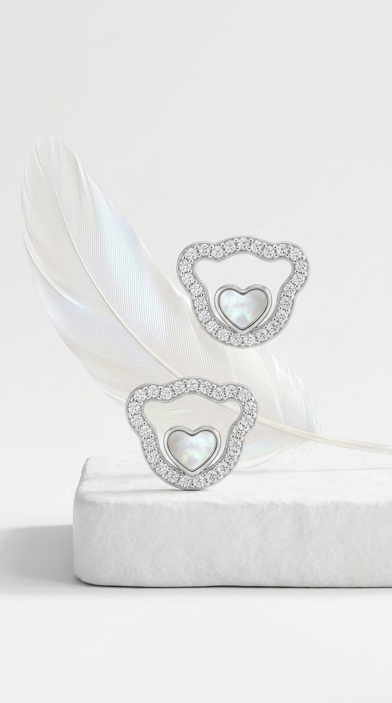 Luméra Halo Studs | 925 Sterling Silver