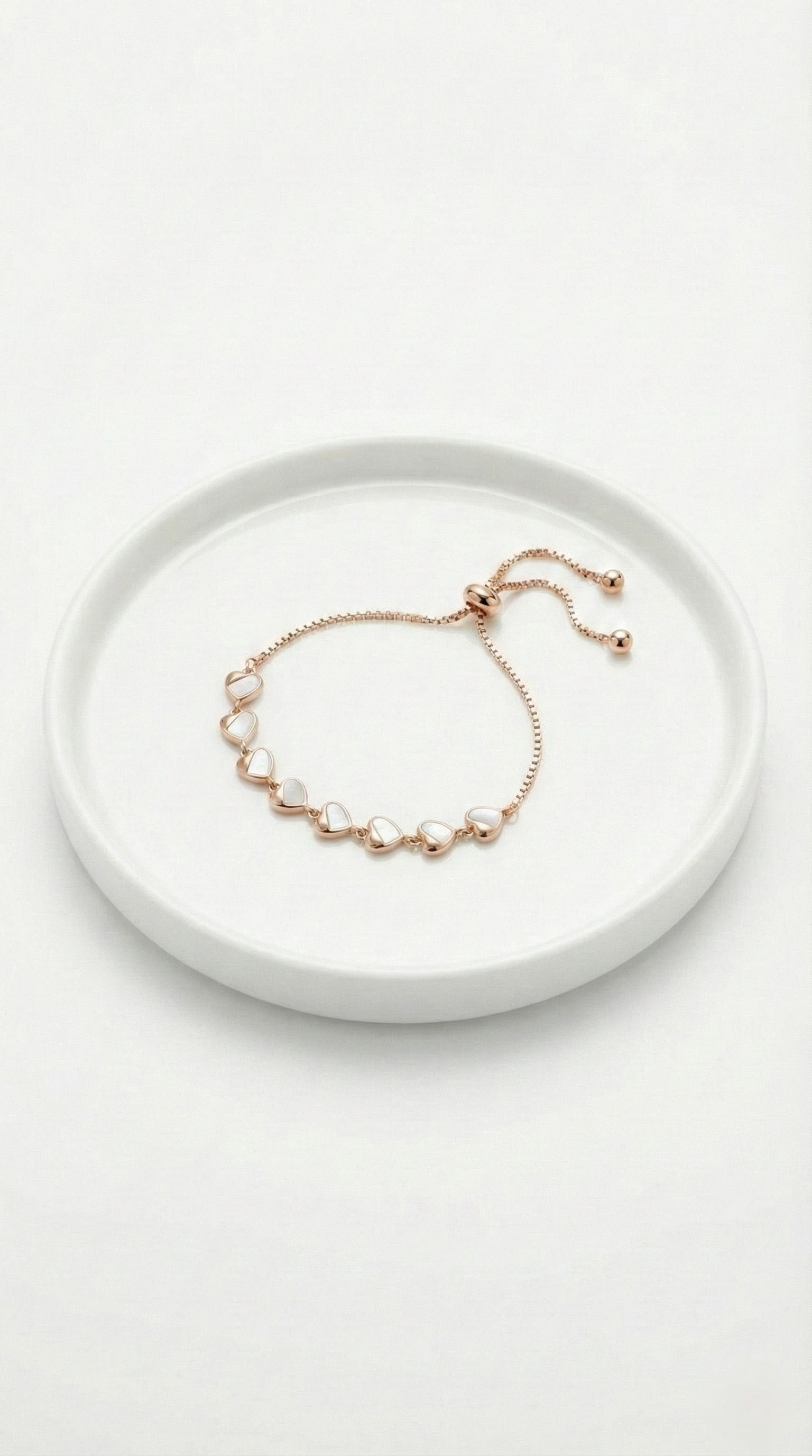 Lioré Heart Motif Bracelet | 925 Sterling Silver