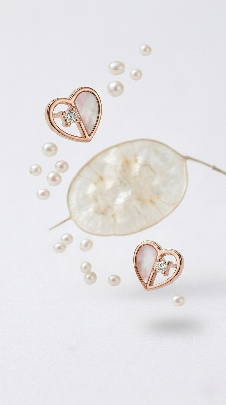 Virelle Amour Studs | 925 Sterling Silver