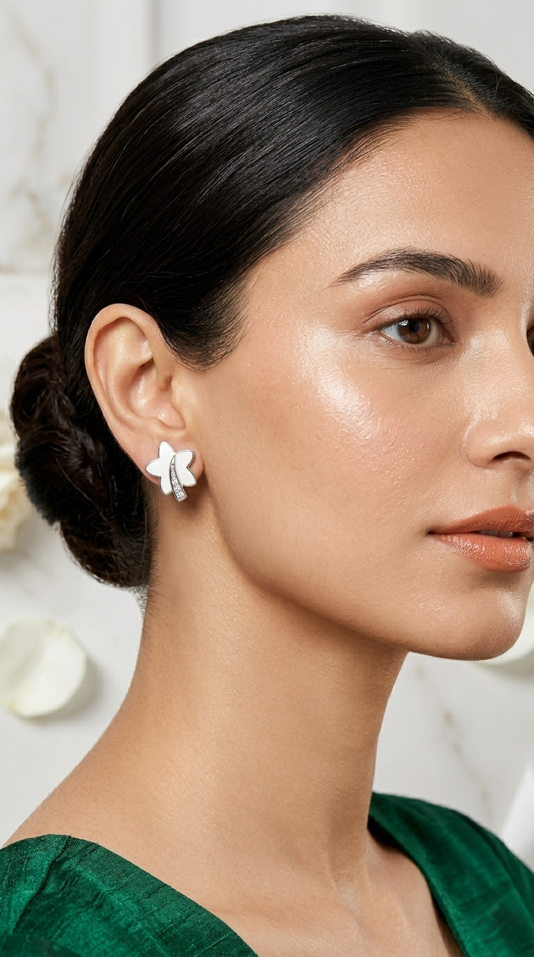 Liora Bloom Studs | 925 Sterling Silver