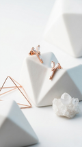 Vertex Stud Earrings | 925 Sterling Silver