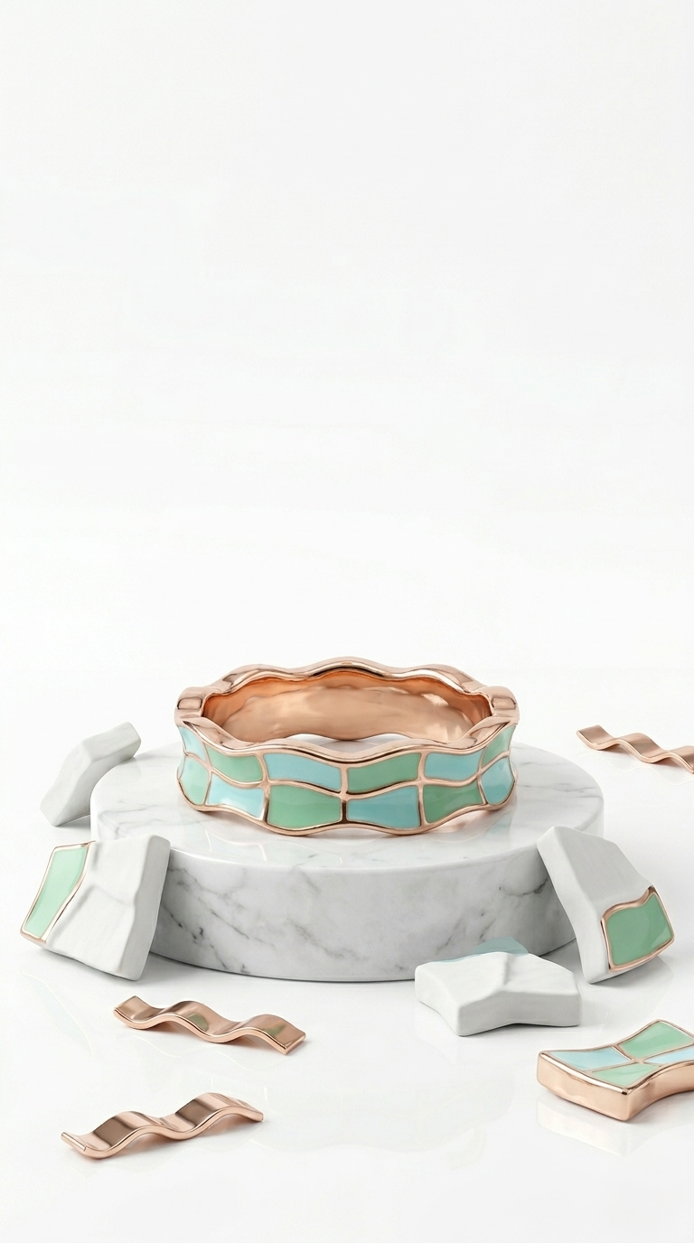 Verde Panel Ring | 925 Sterling Silver