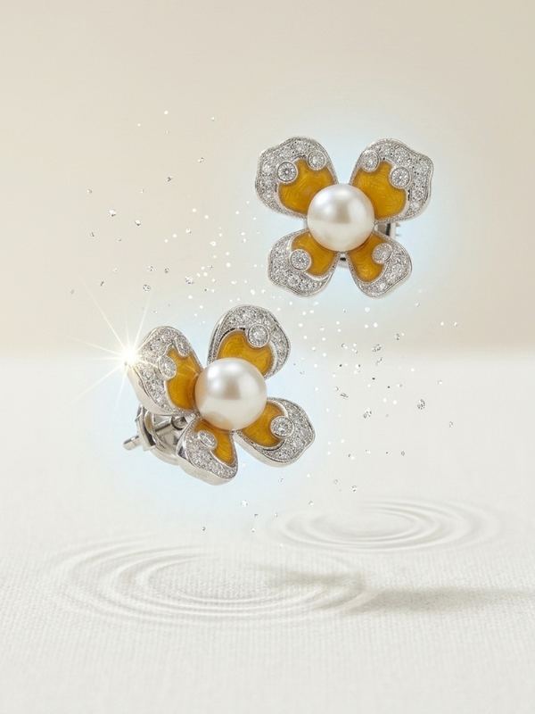 Zuri Bloom Studs | 925 Sterling Silver