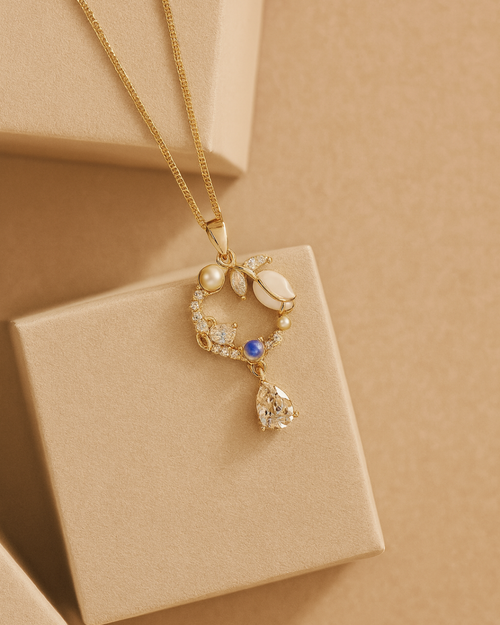 Moonlit Orchard Necklace Sterling Silver