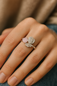 Rose Whisper Ring | 925 Sterling Silver