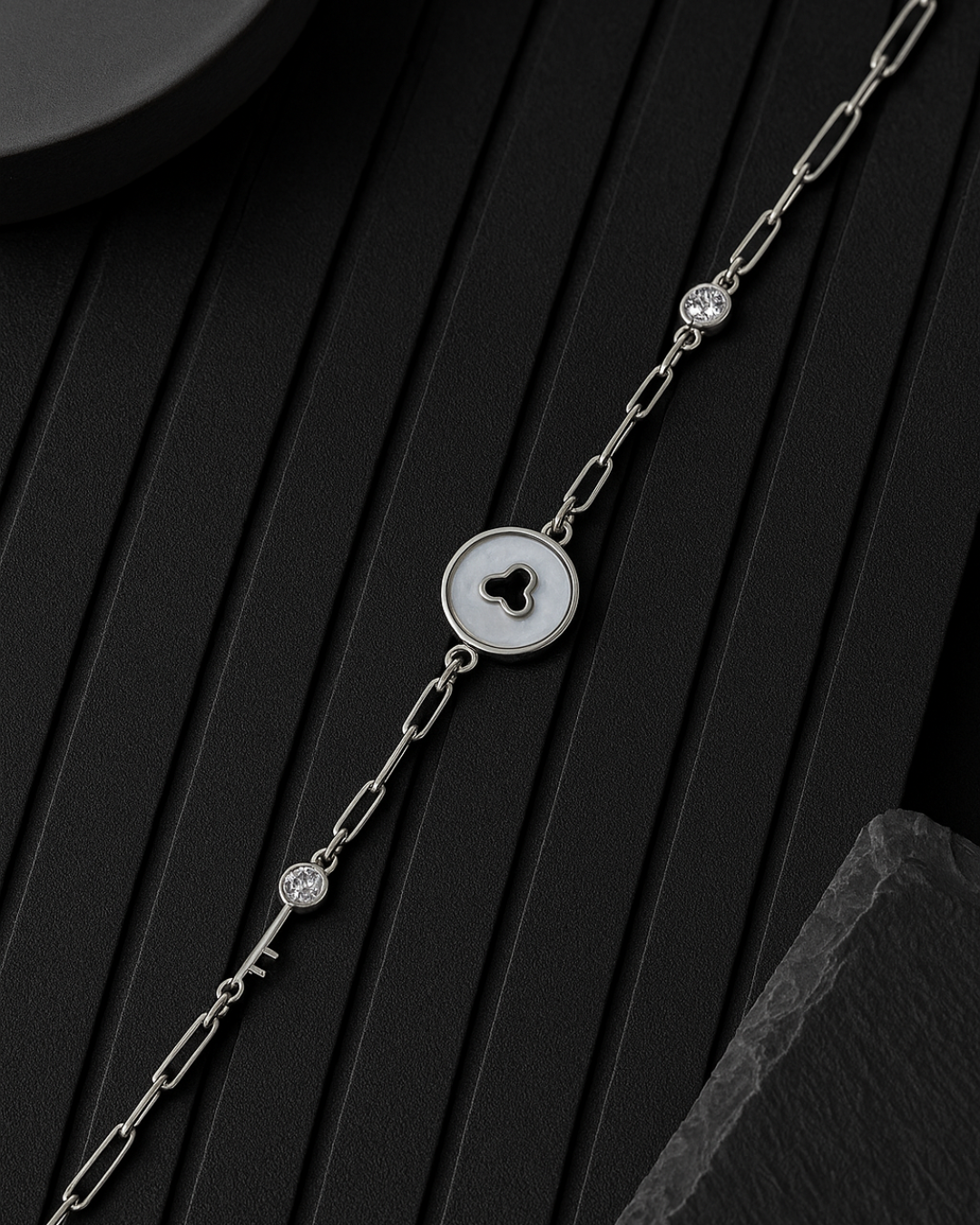 Blossom Halo Bracelet Sterling Silver