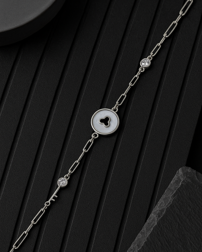 Blossom Halo Bracelet Sterling Silver