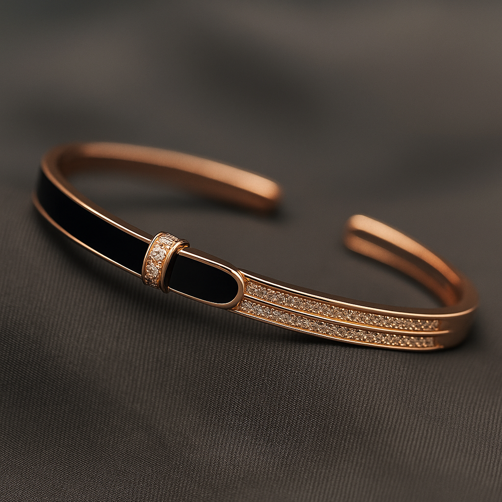 Obsidian Halo Cuff