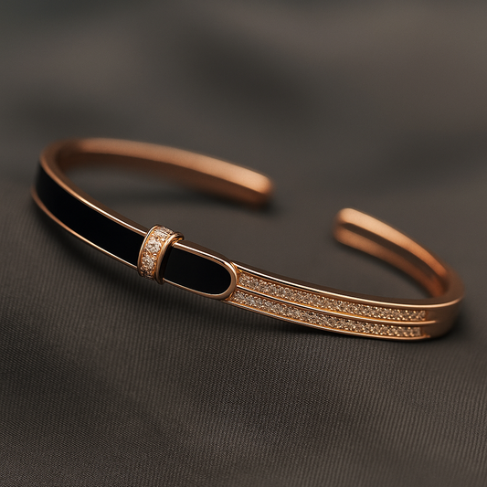 Obsidian Halo Cuff