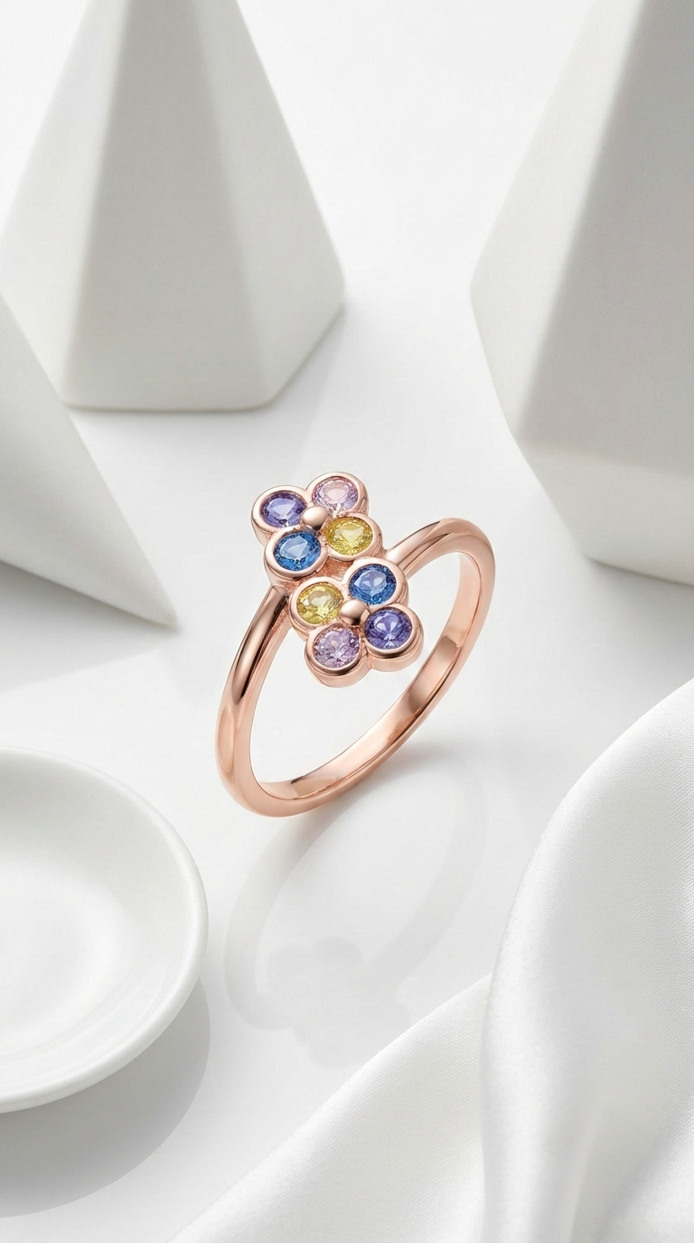 Soraya Bloom Ring | 925 Sterling Silver
