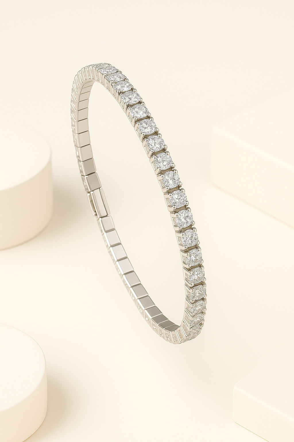 Luminara Classic Tennis Bracelet (3MM) | 925 Sterling Silver