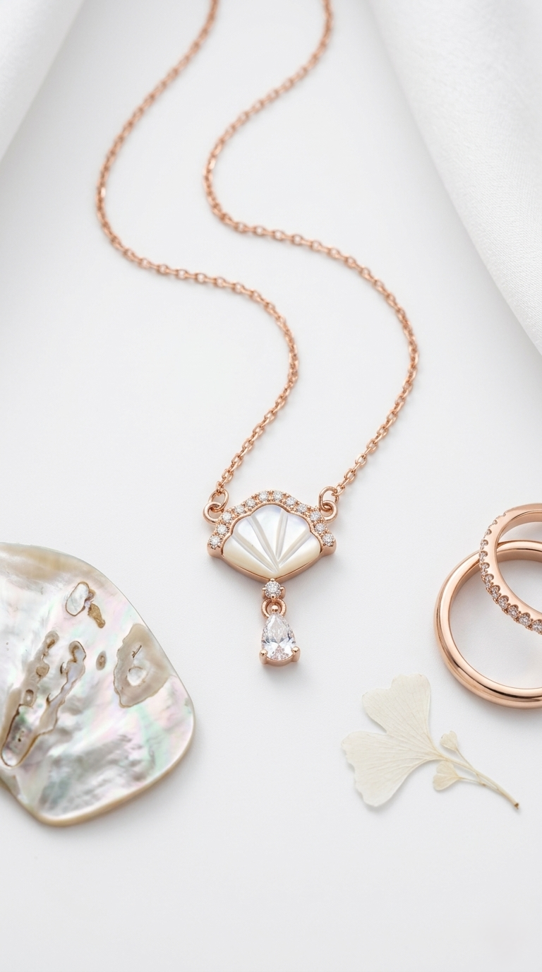 Aurelia Shell Pendant | 925 Sterling Silver