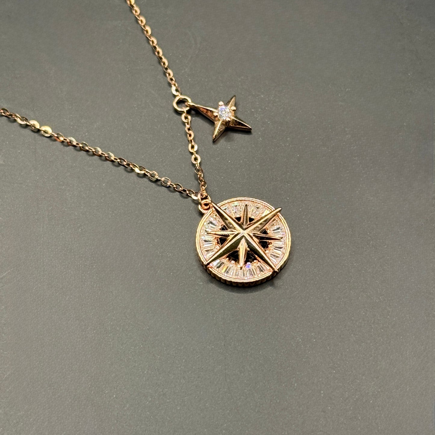 Compass-Star Necklace