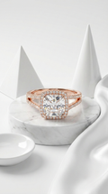 Aurelle Grand Éclat Ring | 925 Sterling Silver
