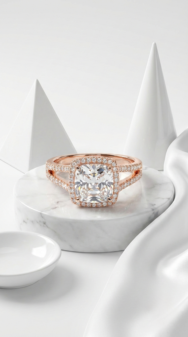 Aurelle Grand Éclat Ring | 925 Sterling Silver