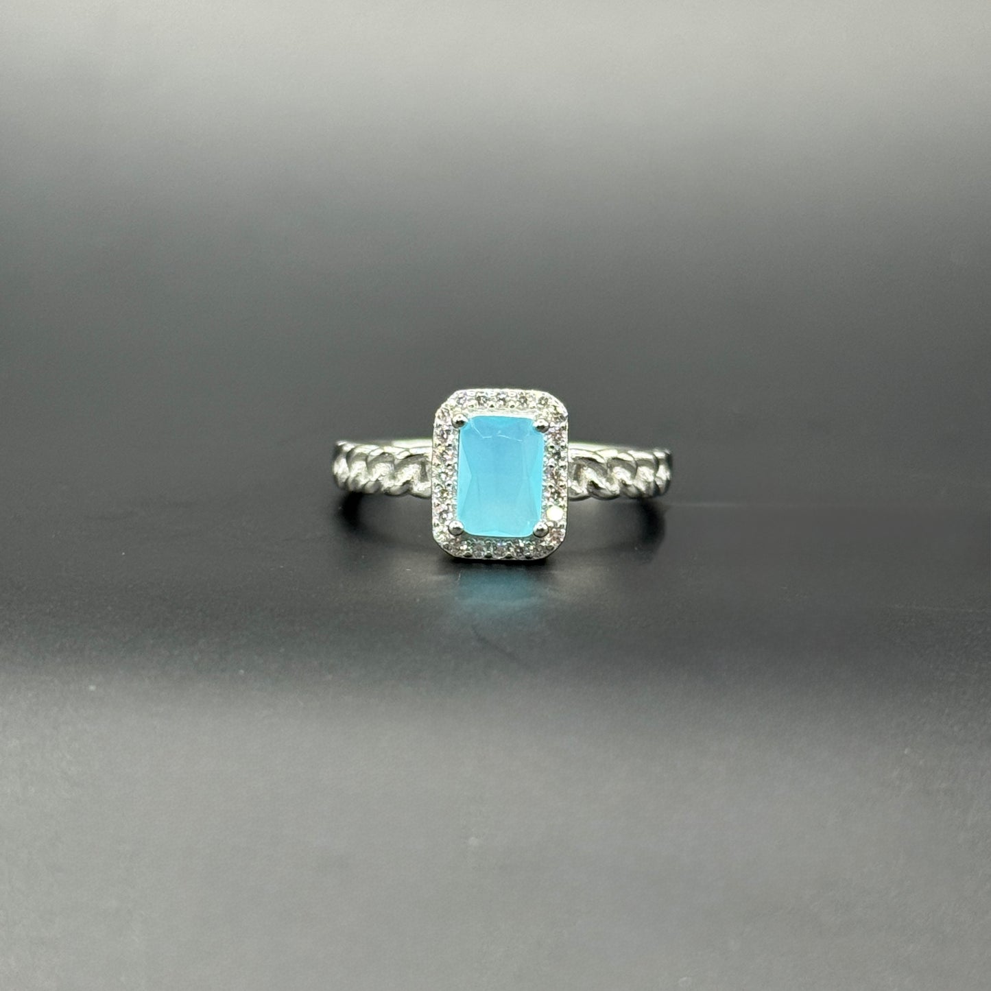 Azure Serenity Ring