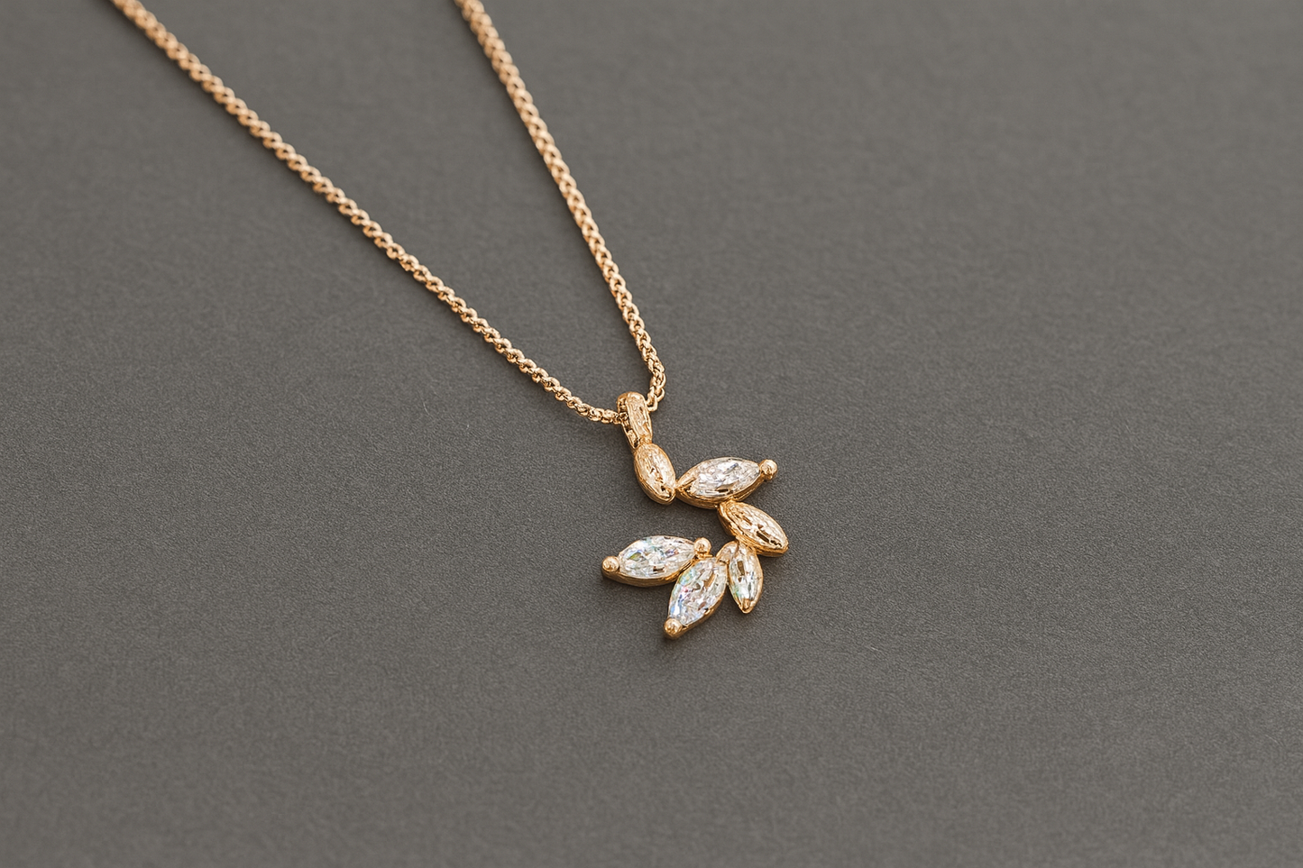 Twilight Leaf Necklace