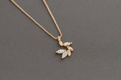 Twilight Leaf Necklace