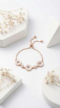 Oria Halo Bracelet | 925 Sterling Silver