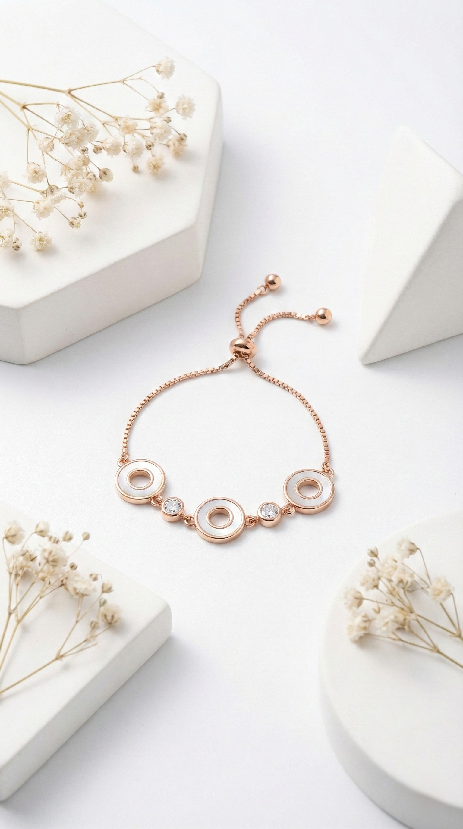 Oria Halo Bracelet | 925 Sterling Silver