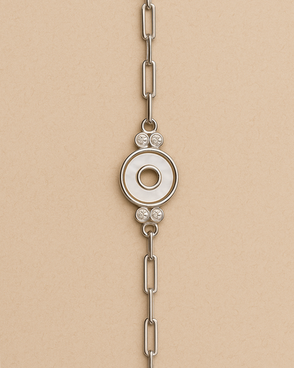 Halo Glow Bracelet Sterling Silver