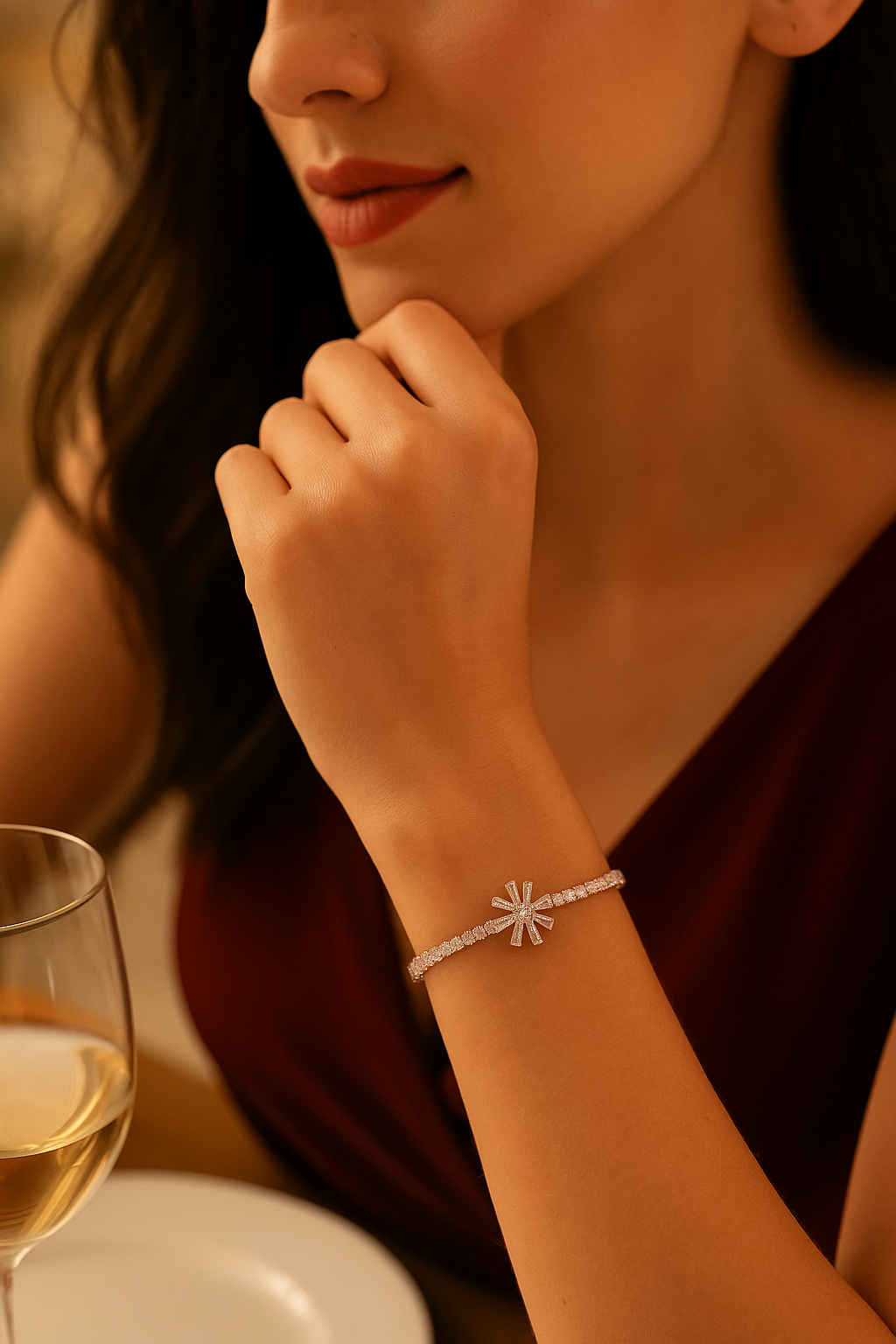 Aurora Star Tennis Bracelet
