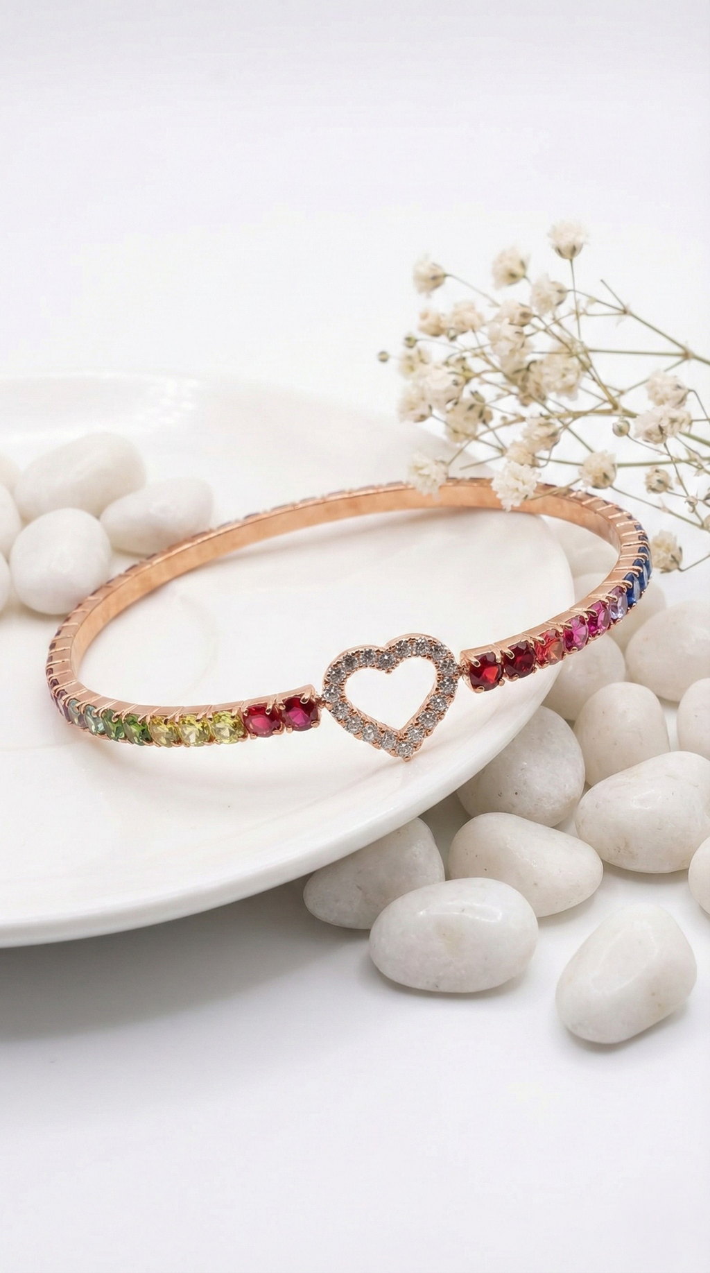 Cœur Prism Bracelet | 925 Sterling Silver