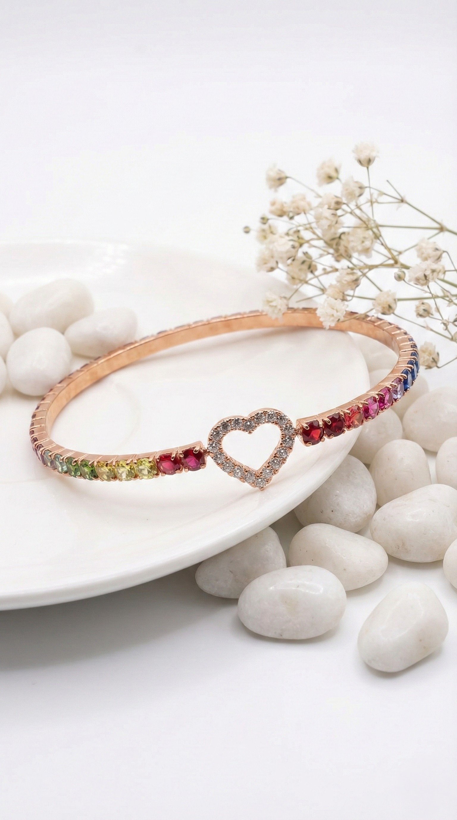 Cœur Prism Bracelet | 925 Sterling Silver