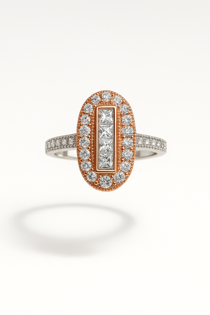 Cosmic Aura Ring Sterling Silver