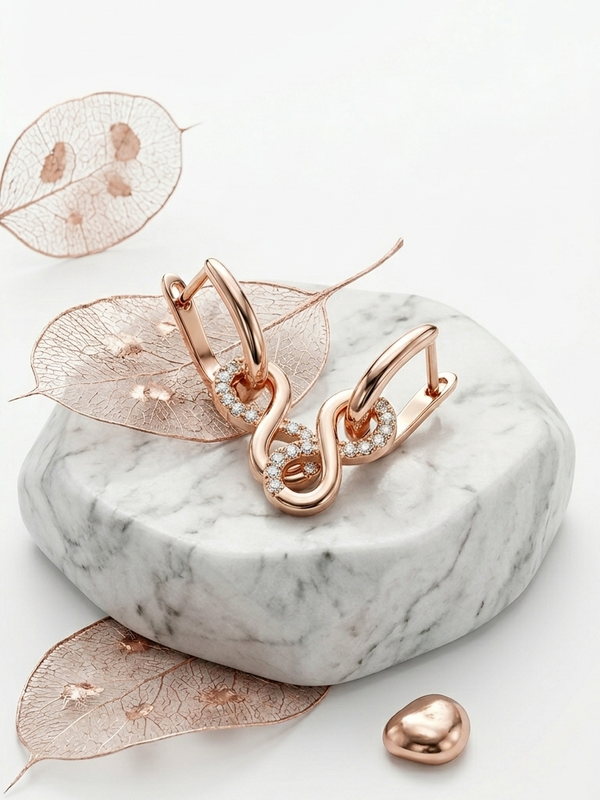 Orbis Infinity Drops | 925 Sterling Silver
