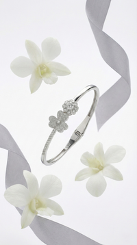 Aveline Bloom Kada | 925 Sterling Silver