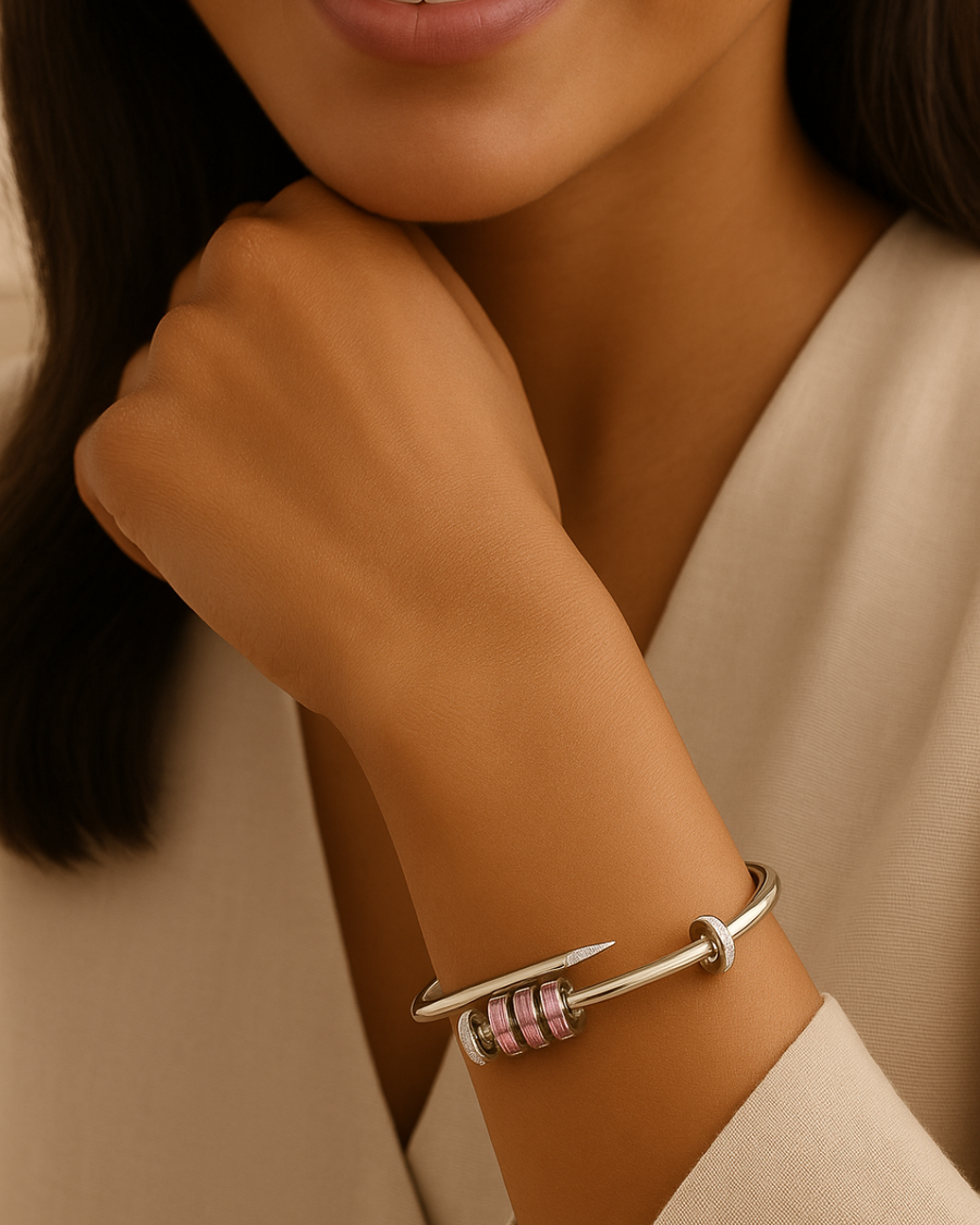 Orbit Jewel Kada | 925 Sterling Silver