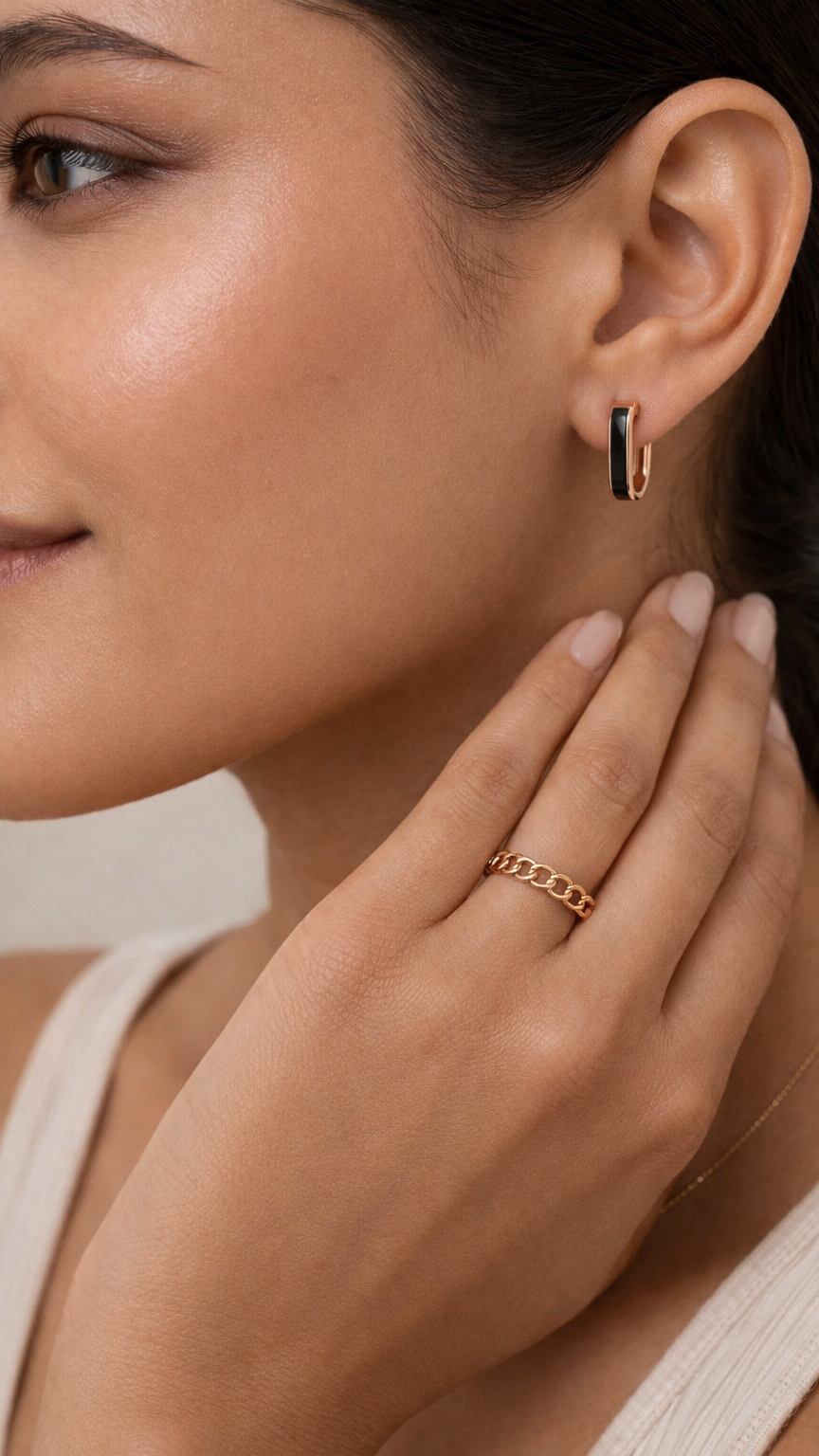 Kairo Huggie Hoops | 925 Sterling Silver