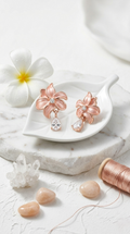 Roselle Drop Earrings | 925 Sterling Silver