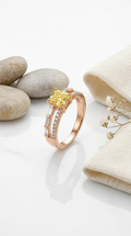 Aurelia Citrine Ring | 925 Sterling Silver