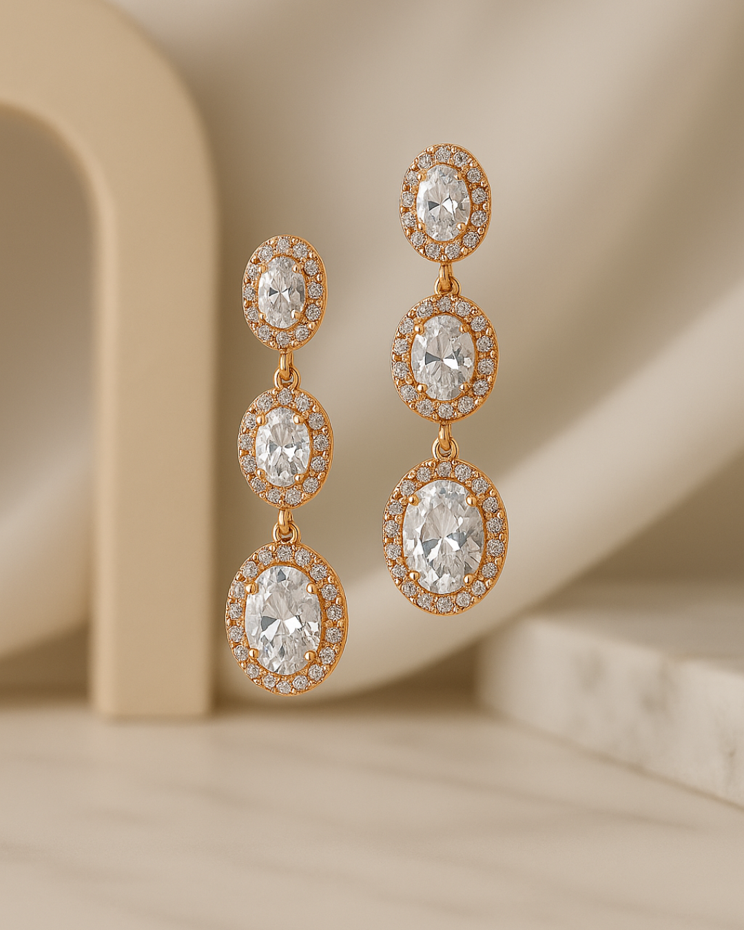 Seraphina Necklace & Earrings Set Sterling Silver