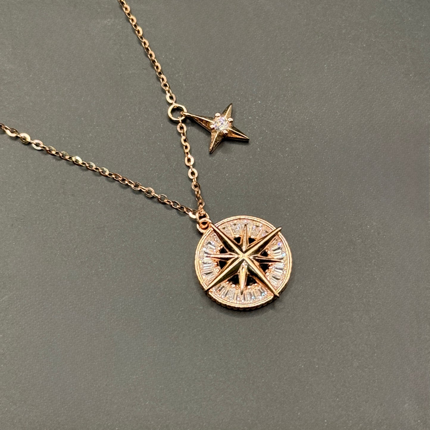 Compass-Star Necklace
