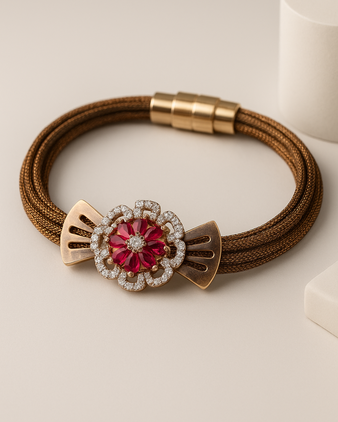 Regal Bloom Bracelet Sterling Silver