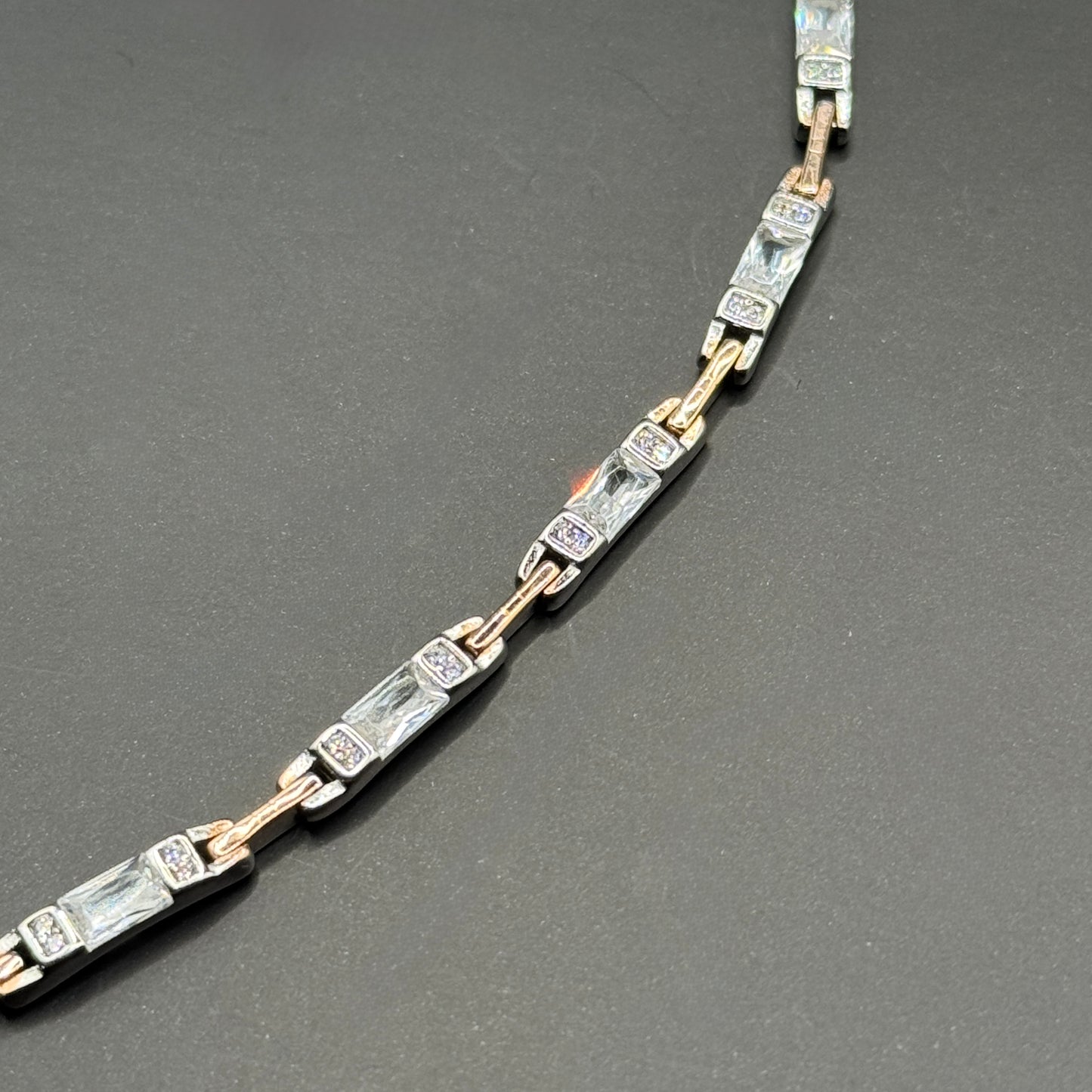Crystal Cascade Bracelet