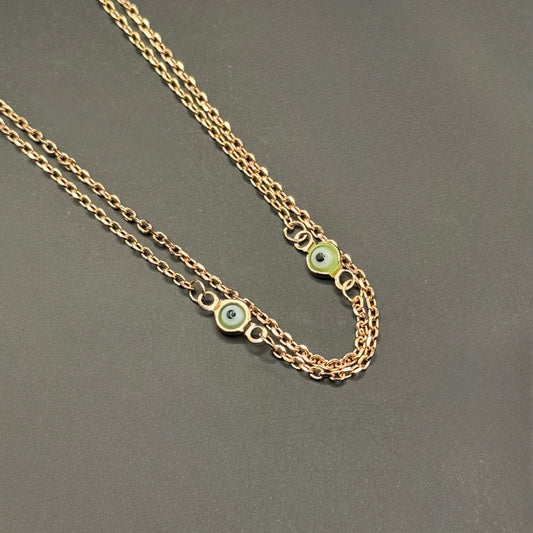 Evil Eye Layered Necklace