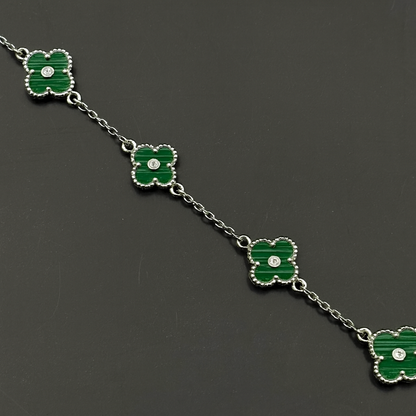Eden Green Clover Bracelet