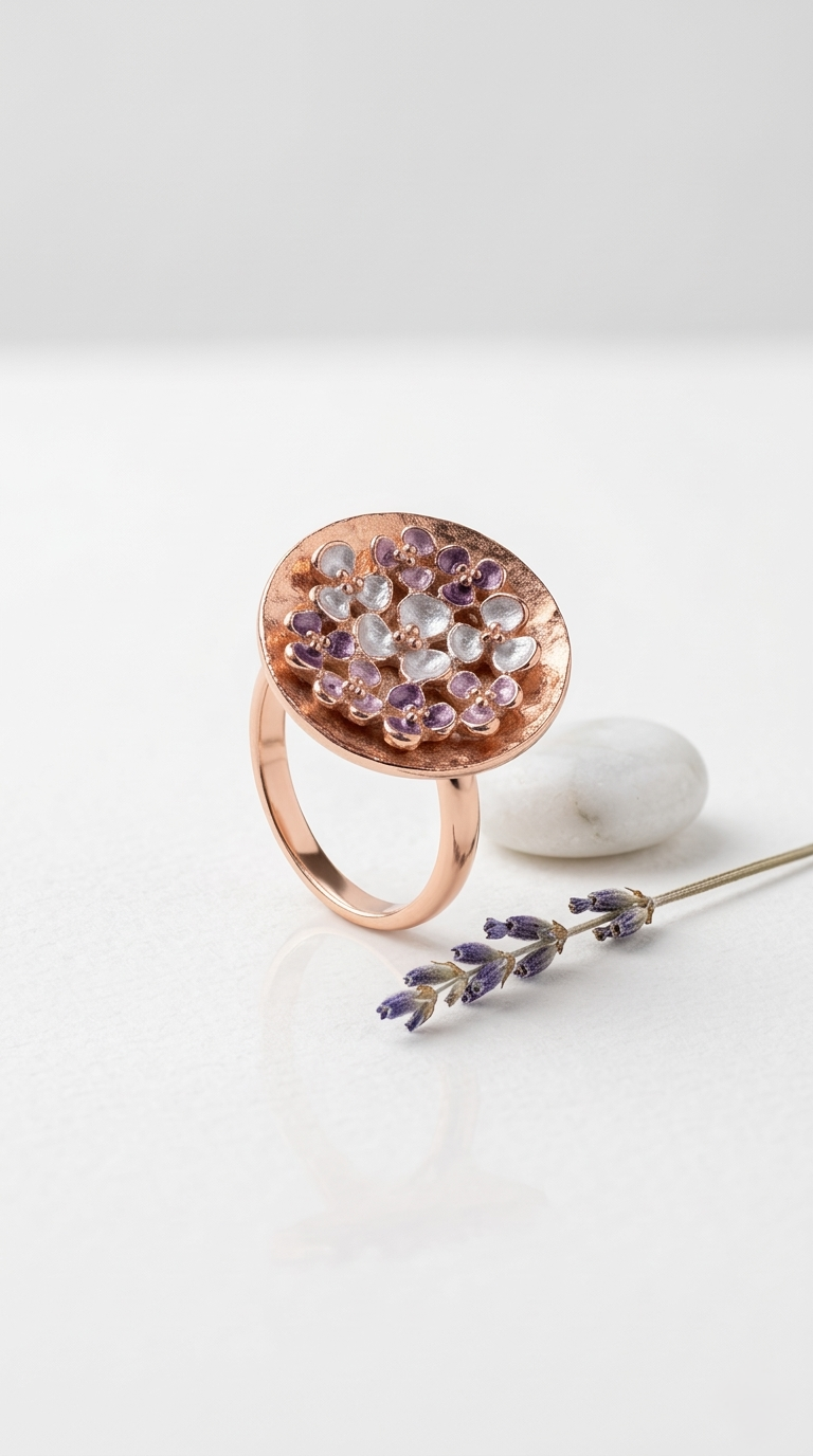 Florette Mosaic Ring | 925 Sterling Silver