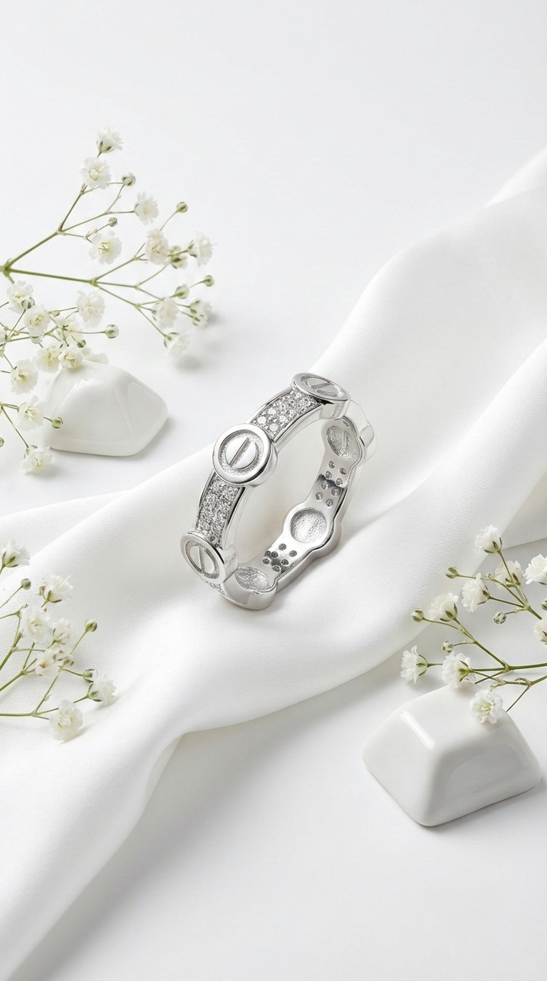 Élan Rivet Band | 925 Sterling Silver