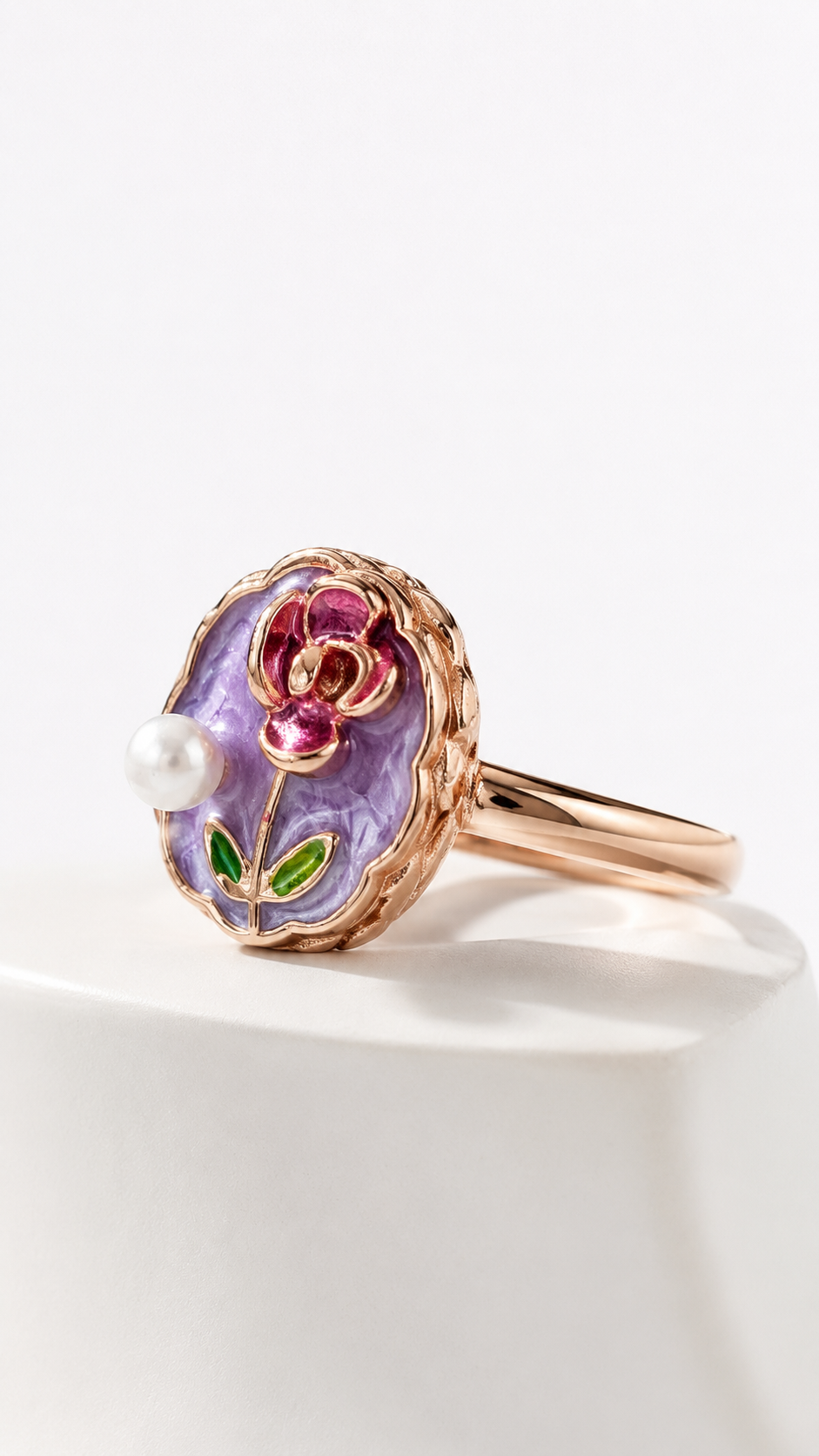 Lilac Bloom Ring | 925 Sterling Silver