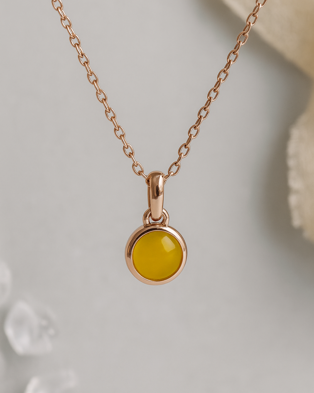 Solis Pendant Necklace Sterling Silver