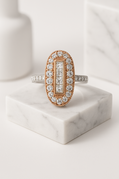 Cosmic Aura Ring Sterling Silver