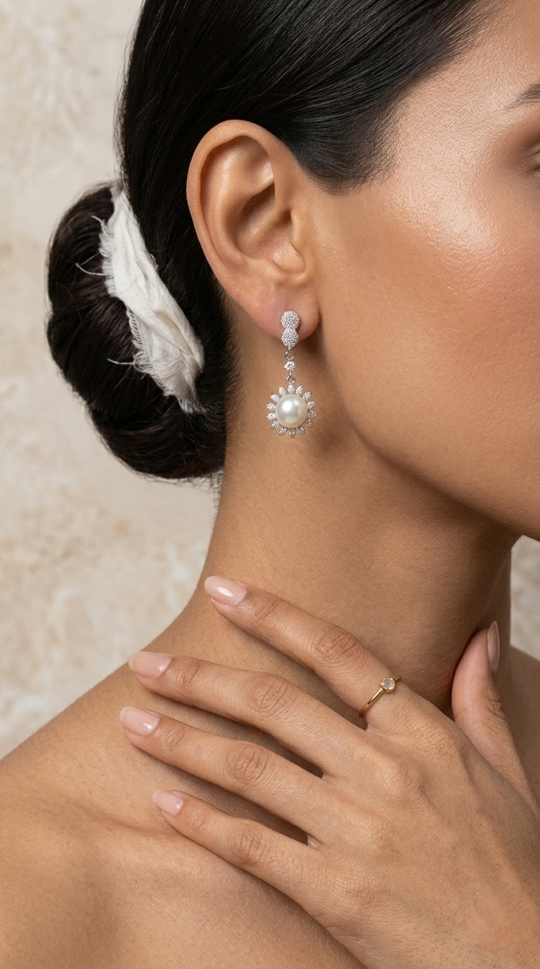 Seraphine Pearl Drops | 925 Sterling Silver