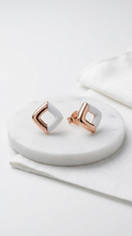 Kairo Frame Studs | 925 Sterling Silver
