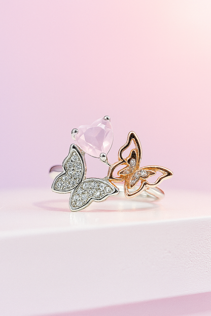 Flutter Heart Ring